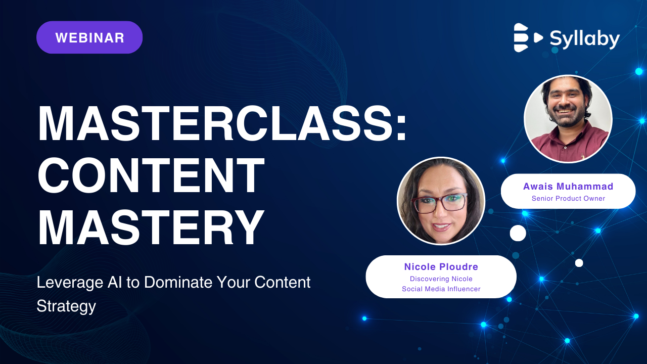 Masterclass: AI-Driven Influence through Content Mastery