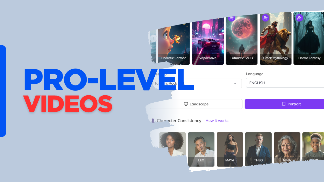 Pro-level Videos with Syllaby: Introducing Character Consistency & Mobile App Sneak Peek!
